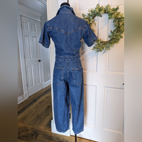 SOLD Free People Denim Jumpsuit ( new without tags) - Picture 2 of 10
